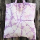 shopper cotone ecoprint colorata